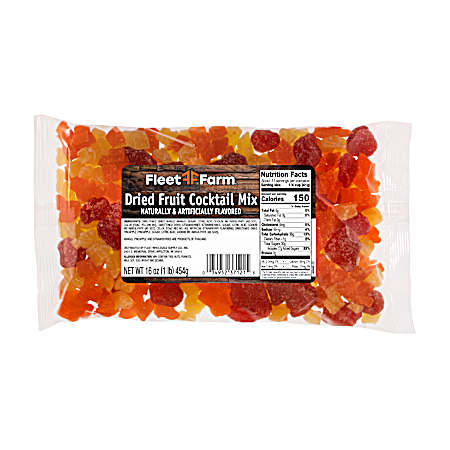 16 oz Dried Fruit Cocktail Mix