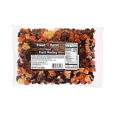 12 oz Dried Fruit Medley
