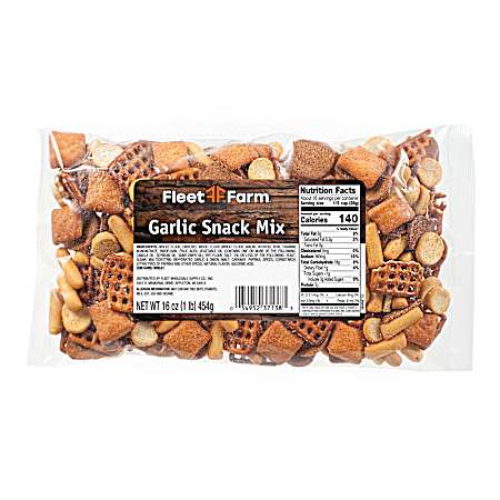 16 oz Garlic Snack Mix