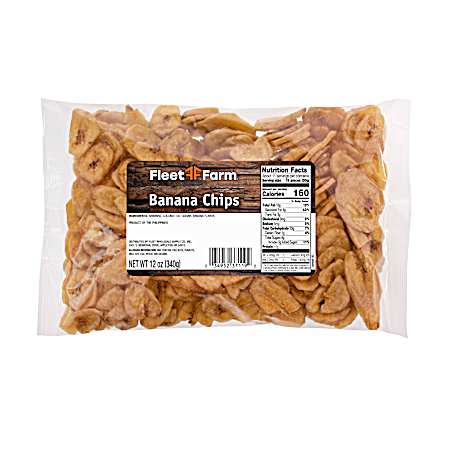 12 oz Banana Chips
