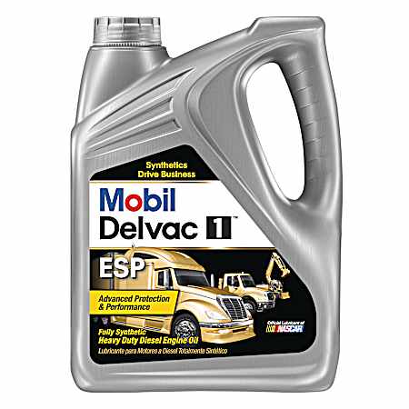 Mobil Delvac 1 ESP Heavy Duty Full Synthetic Diesel Engine Oil - 5W-40