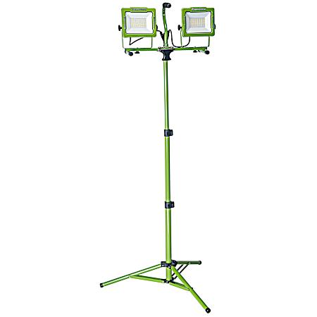 12,000 Lumen Dual-Head LED Work Light w/ Tripod