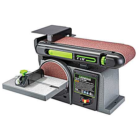 4 in x 36 in Belt & 6 in Disc Sander