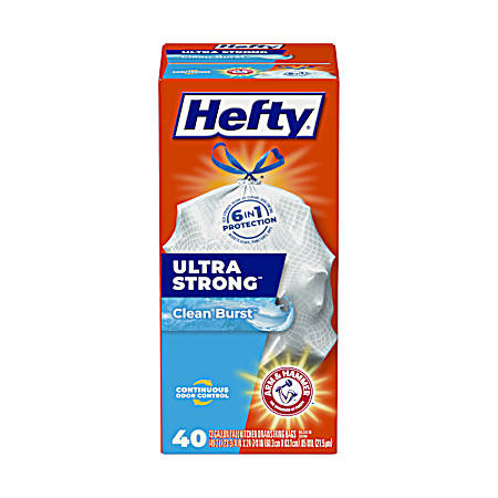 13 Gal. Ultra-Strong Scented Trash Bags - 40 ct