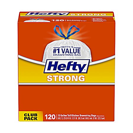 13 Gal. Strong Trash Can Liner - 120 ct