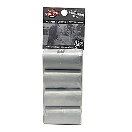 Bold Step Platinum Gray Dog Waste Bags