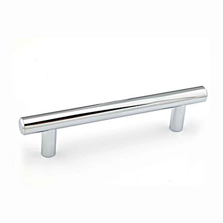 3-25/32 in Chrome Contemporary Steel Pull