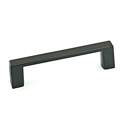 3 in Matte Black Contemporary Metal Pull