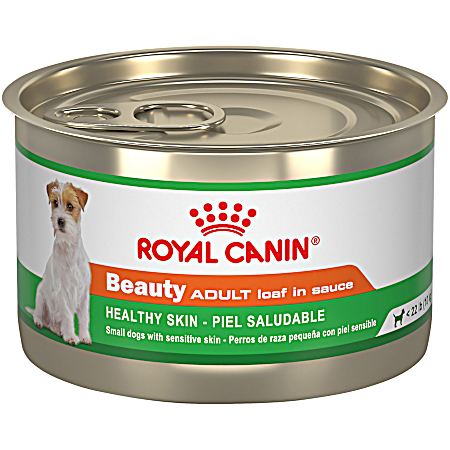 Canine Health Nutrition Beauty Adult Small Breed Loaf in Sauce Canned Dog Food
