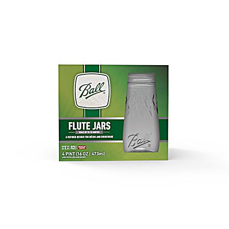 4 Pint Flute Jar