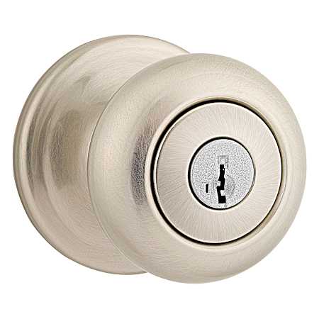 Juno Entry Door Knob - Satin Nickel