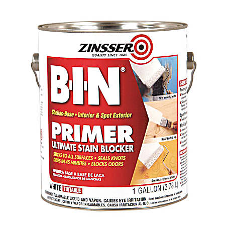 B-I-N White Shellac-Based Interior & Spot Exterior Primer