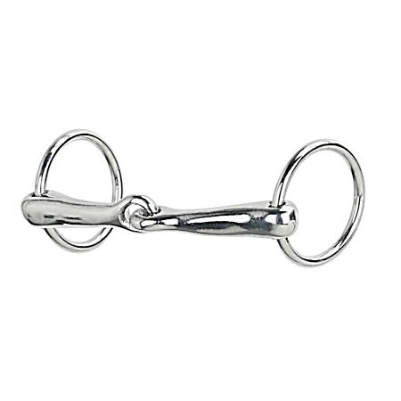 4-1/2 in Ring Snaffle Pony Bit