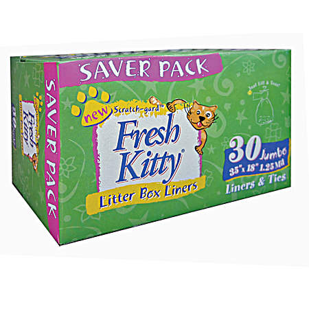 Jumbo Litter Box Liners - 30 ct.