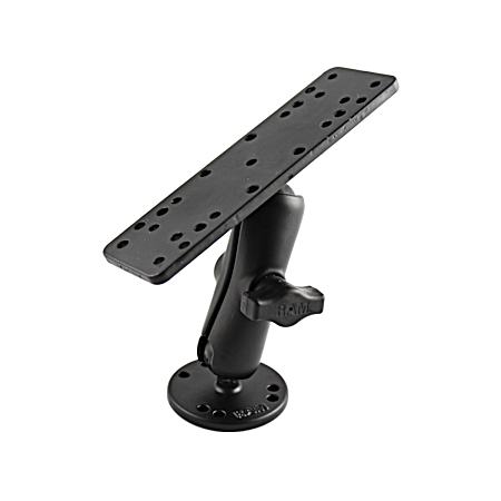 Black Flat Surface Sonar Mount