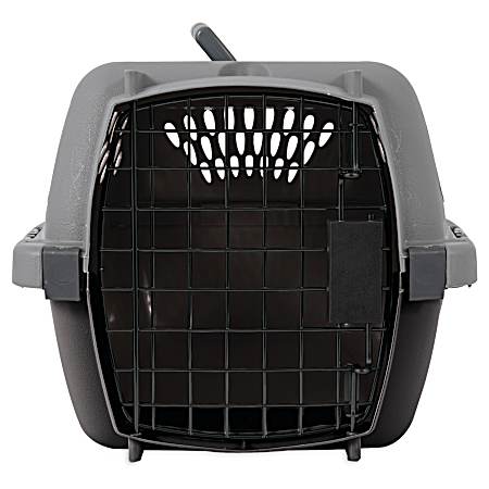 Pet Porter Traditional Gray & Black Pet Kennel