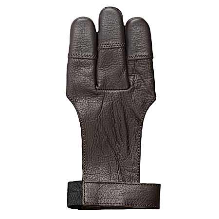 Leather 3 Finger Shooting Glove
