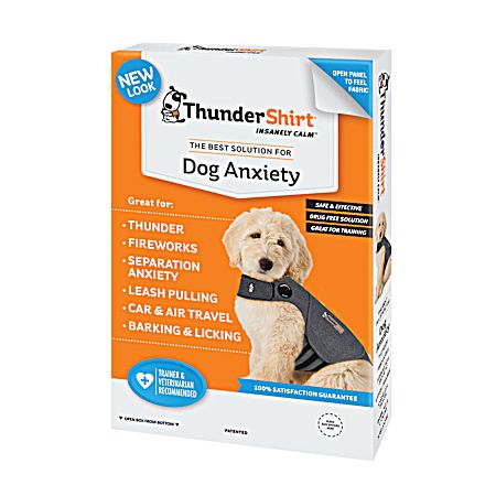 Heather Grey Anxiety & Calming Solution Dog Vest