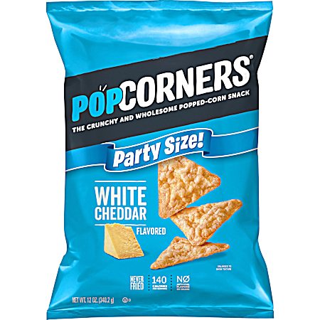 12 oz Party Size White Cheddar Popped Corn Snack