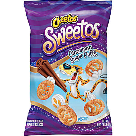 7 oz Sweetos Cinnamon Sugar Puffs