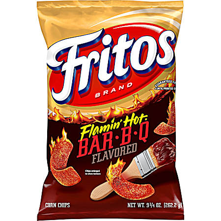 9.25 oz Flamin' Hot BBQ Corn Chips