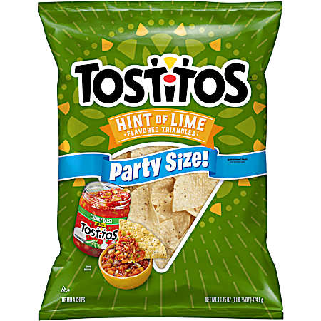16.75 oz Hint of Lime Tortilla Chips