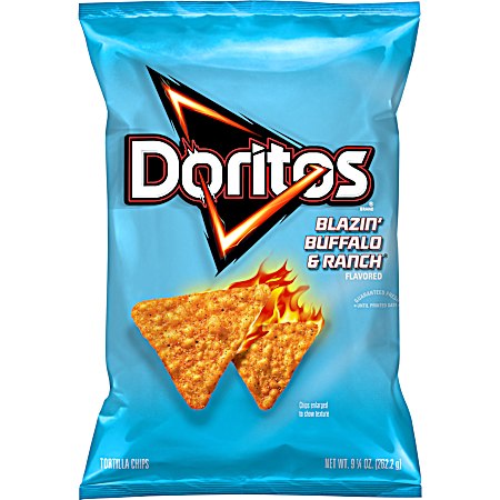 9.25 oz Blazin Buffalo & Ranch Flavored Tortilla Chips