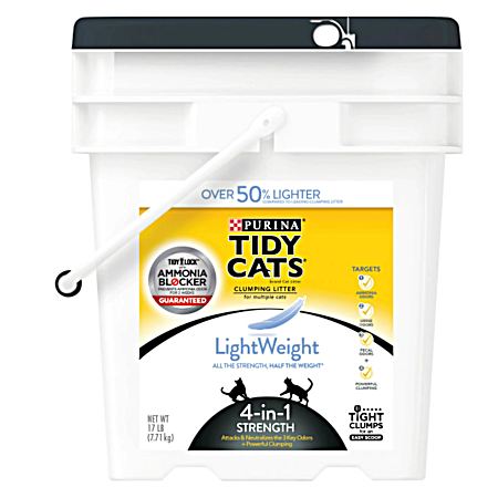 Tidy Cats Lightweight 4-In-1 Strength Clumping Litter