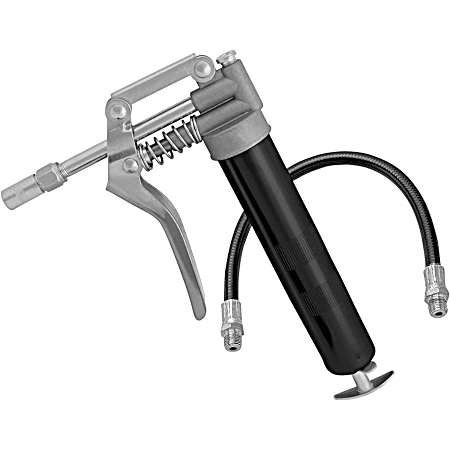 Mini Pistol-Grip Grease Gun w/ Flex Hose