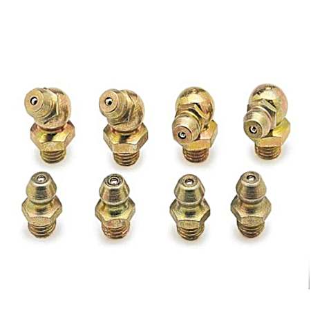 8 pc SAE Grease Fittings Assortment