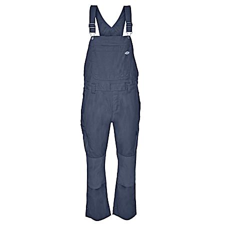 Women's Temp-IQ Rinsed Airforce Blue Ripstop Bib Overalls