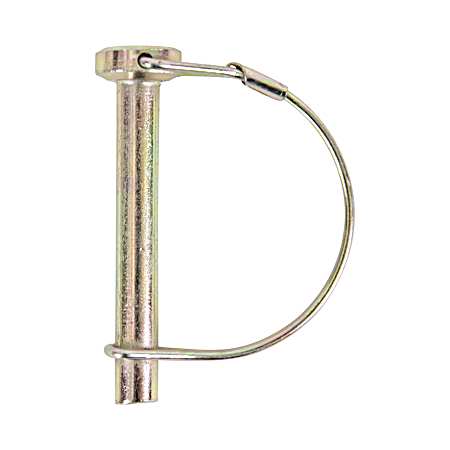 3/8 in. x 2-1/4 in. Yellow Round PTO Locking Pin