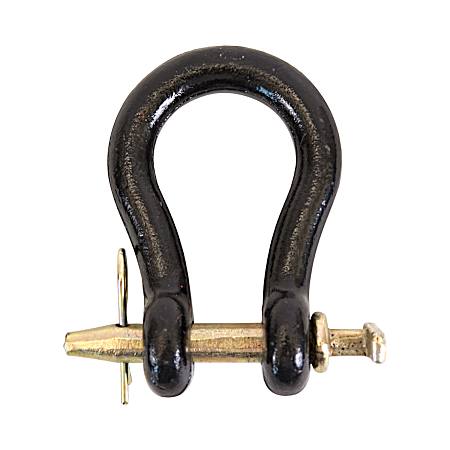 1 in. Black Forged Straight Clevis