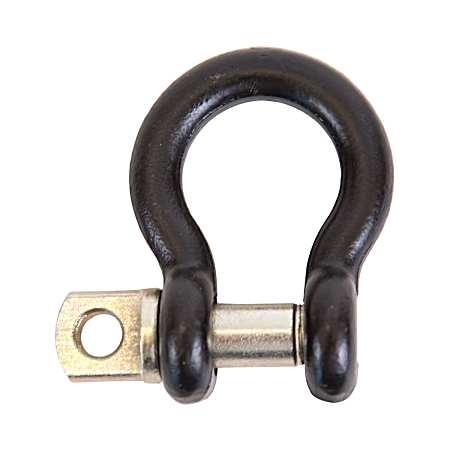 1/4 in. Black Forged Farm Screw Pin Clevis
