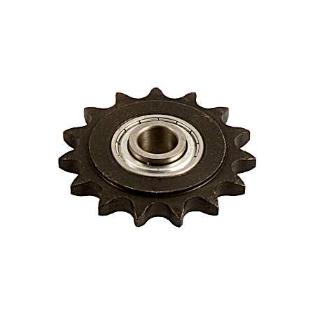 5/8 in. #50 Chain 15 Teeth Black  Idler Sprocket Bore
