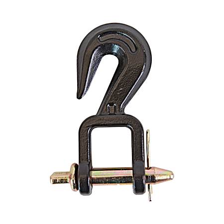 1/2 in. Black TForged Tractor Draw Bar Hook