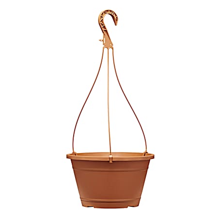 10 in Lira Hanging Basket – Terra Cotta