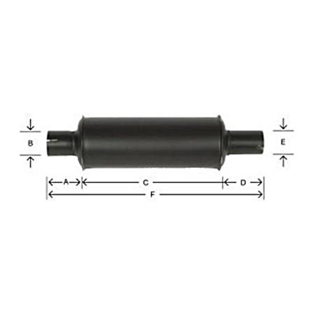 John Deere Vertical Tractor Muffler