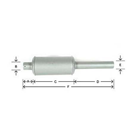 International Vertical Tractor Muffler - IH-10