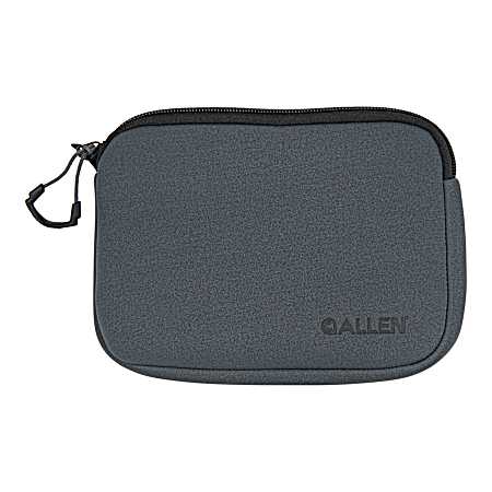 Compact Charcoal Neoprene Pistol Pouch