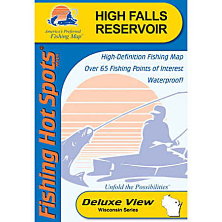 High Falls Flowage Map