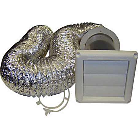 Supurr-Vent Louvered Hood with Pipe/Collar