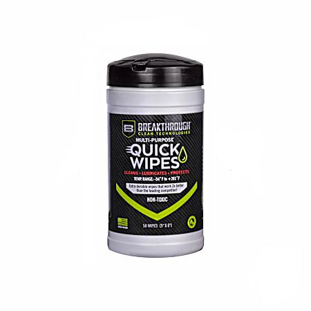 Clean Multipurpose Cleaner / Lubricant / Protectant Gun Cleaning Wipes - 50 Ct.