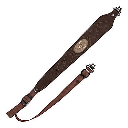Brown Big Game Suede Gun Sling