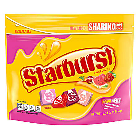 15.6 oz FaveReds Chewy Fruit Candy