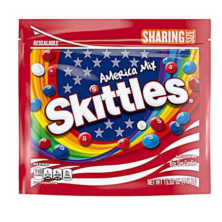 15.6 America Mix Bite Size Chewy Candy