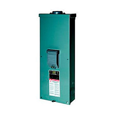 QO Enclosed Double-Pole Breaker Box - QOM2E2200NRB