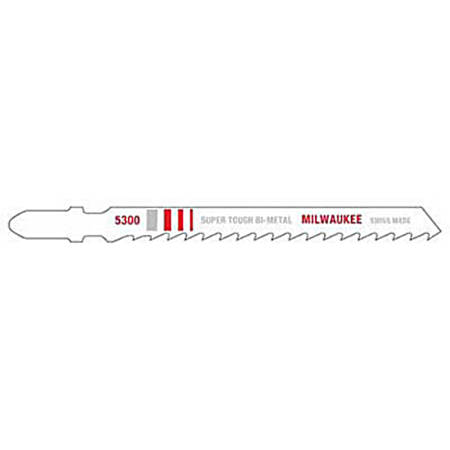 4 In. Jig Saw 6 TPI T-Shank Blades - 5 Pk.