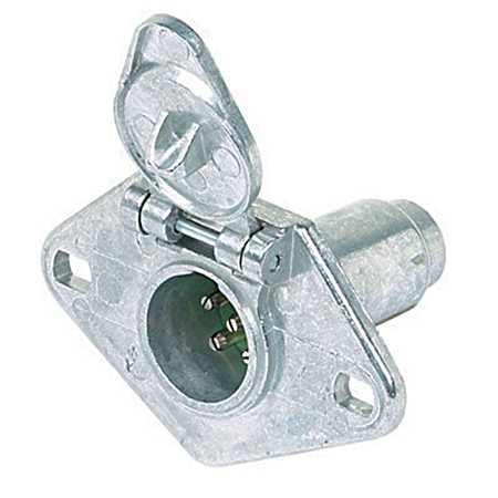 6-Pole Round Metal Vehicle Side