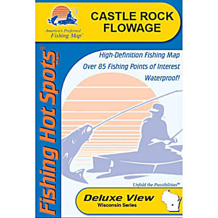 Castle Rock Flowage Map